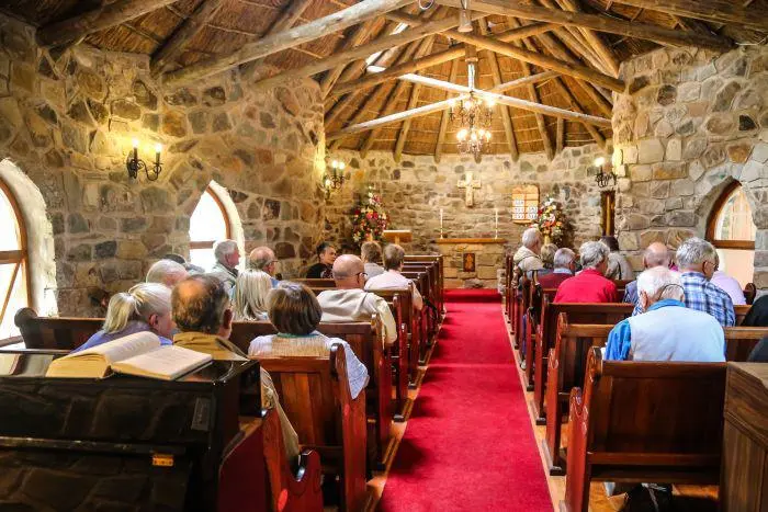 St Patrick church in Hogsback