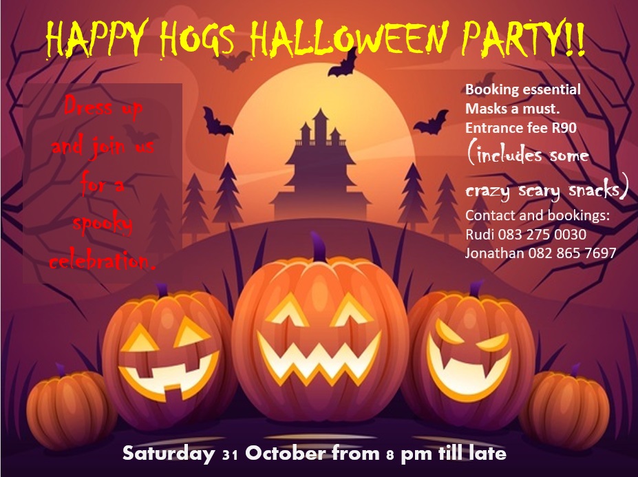 Halloween party at Happy Hogs