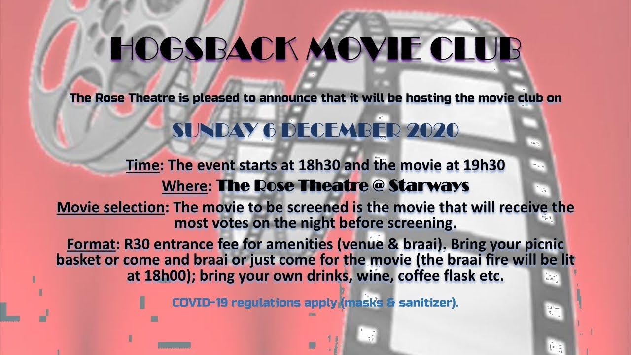 Movie Club 6 December 2020